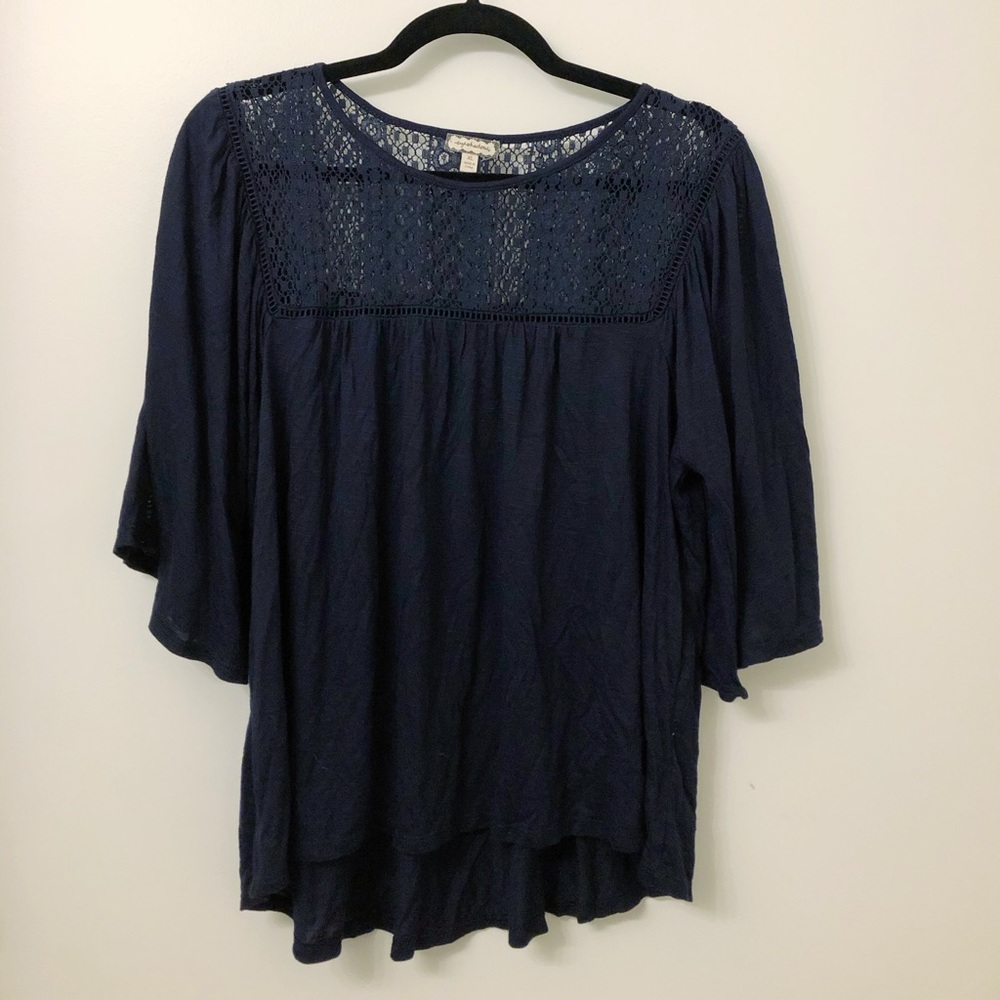 Navy Blue Top